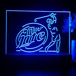 Miller Lite Golf LED Desk Light