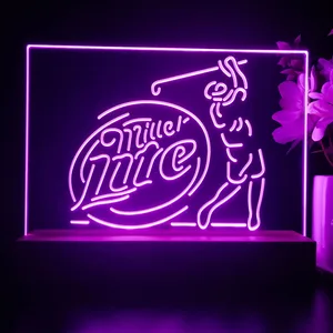 Miller Lite Golf LED Desk Light