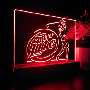 Miller Lite Golf LED Desk Light