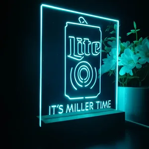 Miller Lite It's Miller Time LED Desk Light