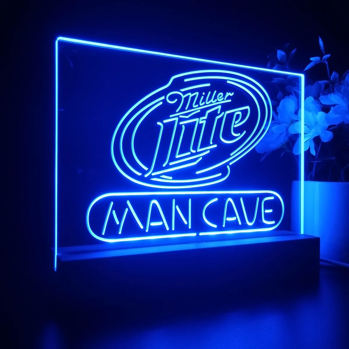 Miller Lite Man Cave LED Desk Light