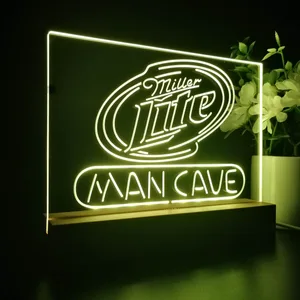 Miller Lite Man Cave LED Desk Light