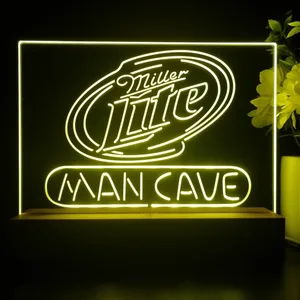 Miller Lite Man Cave LED Desk Light