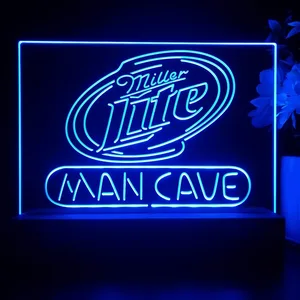 Miller Lite Man Cave LED Desk Light