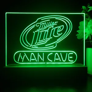 Miller Lite Man Cave LED Desk Light