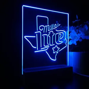 Miller Lite Map Star 2 LED Desk Light