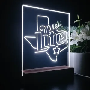 Miller Lite Map Star 2 LED Desk Light