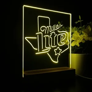 Miller Lite Map Star 2 LED Desk Light