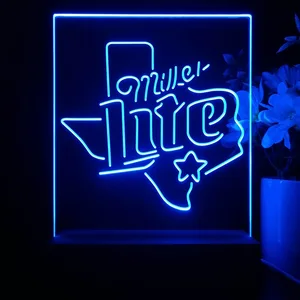 Miller Lite Map Star 2 LED Desk Light