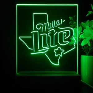 Miller Lite Map Star 2 LED Desk Light