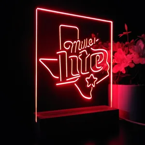 Miller Lite Map Star 2 LED Desk Light