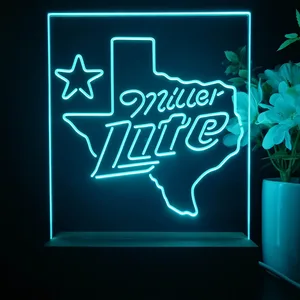 Miller Lite Map Star LED Desk Light