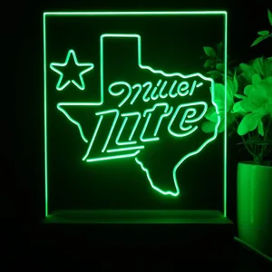 Miller Lite Map Star LED Desk Light