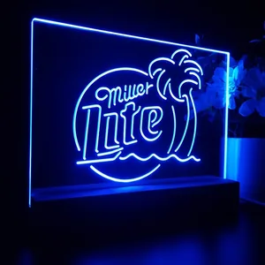 Miller Lite Tropical 2 LED Desk Light