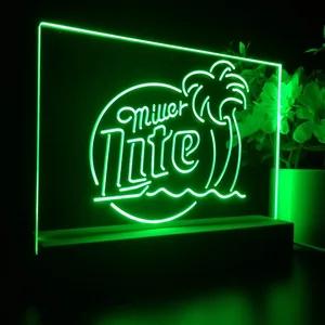 Miller Lite Tropical 2 LED Desk Light