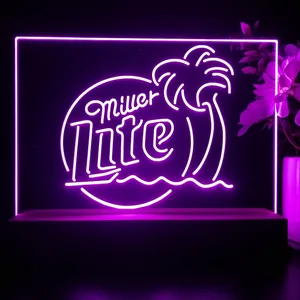 Miller Lite Tropical 2 LED Desk Light