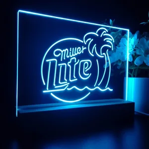 Miller Lite Tropical 2 LED Desk Light