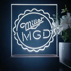 Miller MGD Bottlecap LED Desk Light