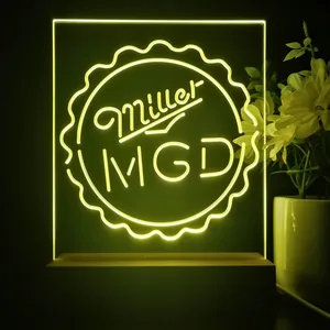 Miller MGD Bottlecap LED Desk Light