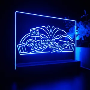 Miller Park Milwaukee Brewers Roof Clock Tower LED Desk Light