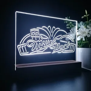 Miller Park Milwaukee Brewers Roof Clock Tower LED Desk Light