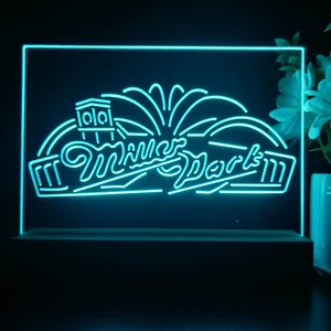 Miller Park Milwaukee Brewers Roof Clock Tower LED Desk Light