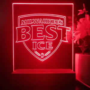 Milwaukee's Best Ice Vintage Logo LED Desk Light