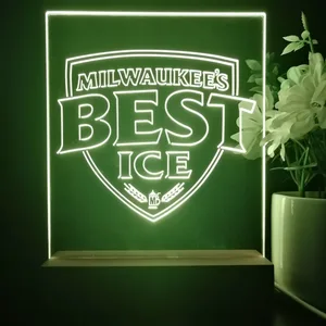 Milwaukee's Best Ice Vintage Logo LED Desk Light