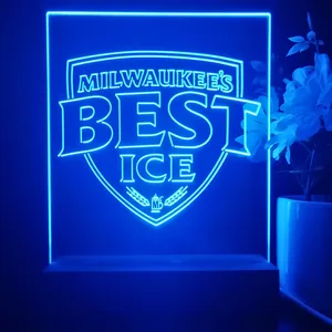 Milwaukee's Best Ice Vintage Logo LED Desk Light