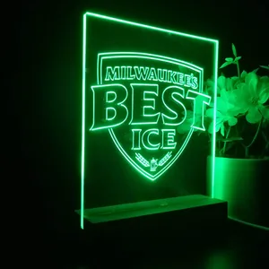 Milwaukee's Best Ice Vintage Logo LED Desk Light