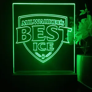 Milwaukee's Best Ice Vintage Logo LED Desk Light