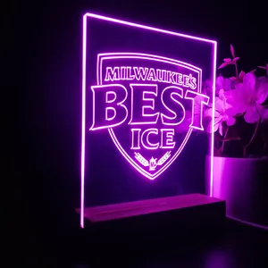 Milwaukee's Best Ice Vintage Logo LED Desk Light