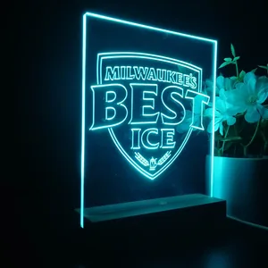 Milwaukee's Best Ice Vintage Logo LED Desk Light