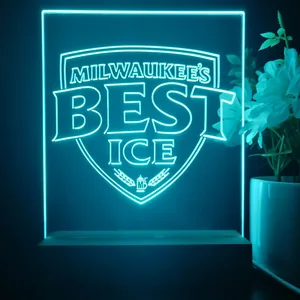 Milwaukee's Best Ice Vintage Logo LED Desk Light