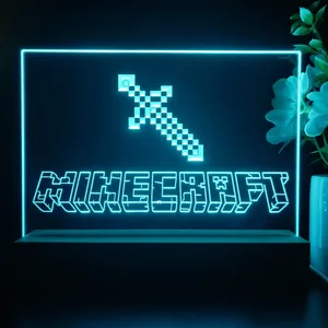Minecraft Sword LED Desk Light