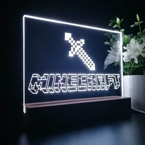 Minecraft Sword LED Desk Light