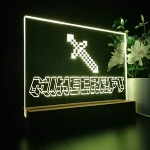Minecraft Sword LED Desk Light