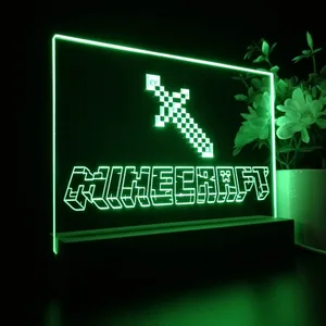 Minecraft Sword LED Desk Light