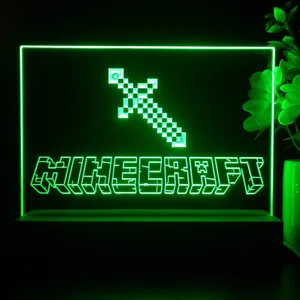 Minecraft Sword LED Desk Light