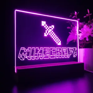 Minecraft Sword LED Desk Light