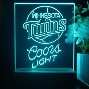 Minnesota Twins Coors Light LED Desk Light