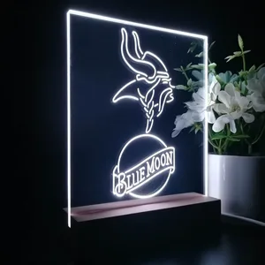 Minnesota Vikings Blue Moon LED Desk Light