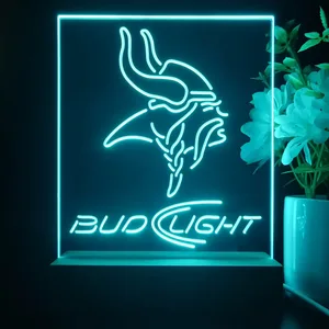 Minnesota Vikings Bud Light LED Desk Light