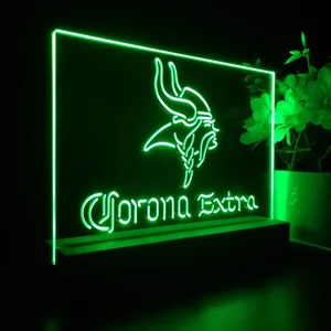 Minnesota Vikings Corona Extra LED Desk Light