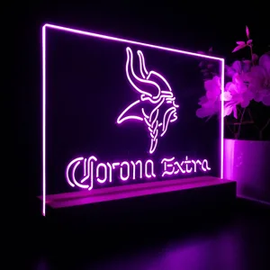 Minnesota Vikings Corona Extra LED Desk Light