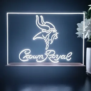 Minnesota Vikings Crown Royal LED Desk Light