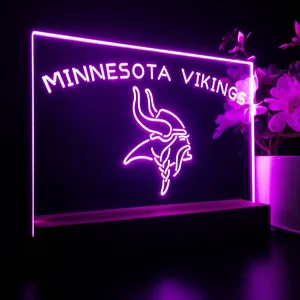 Minnesota Vikings LED Desk Light