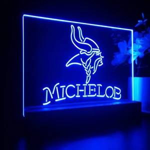 Minnesota Vikings Michelob LED Desk Light