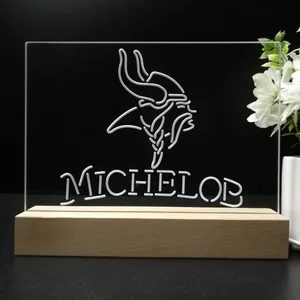 Minnesota Vikings Michelob LED Desk Light