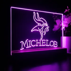 Minnesota Vikings Michelob LED Desk Light